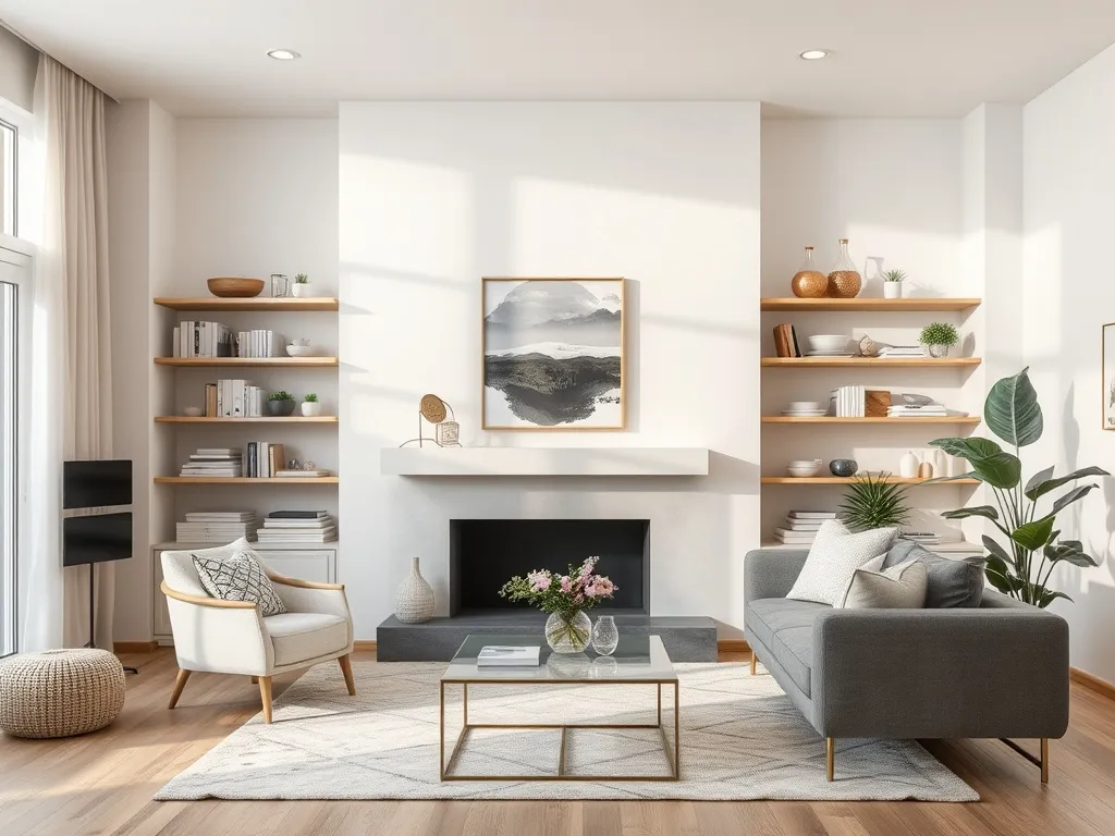 Ryddelig vindueskarm