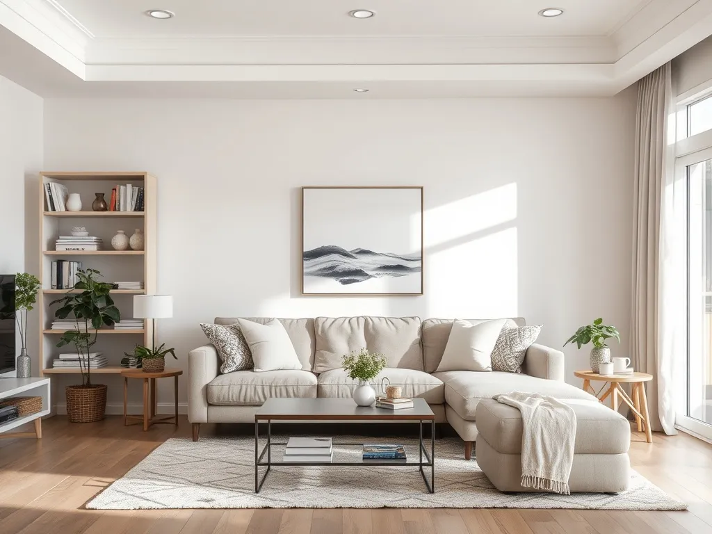 Roligt arbejdsområde derhjemme